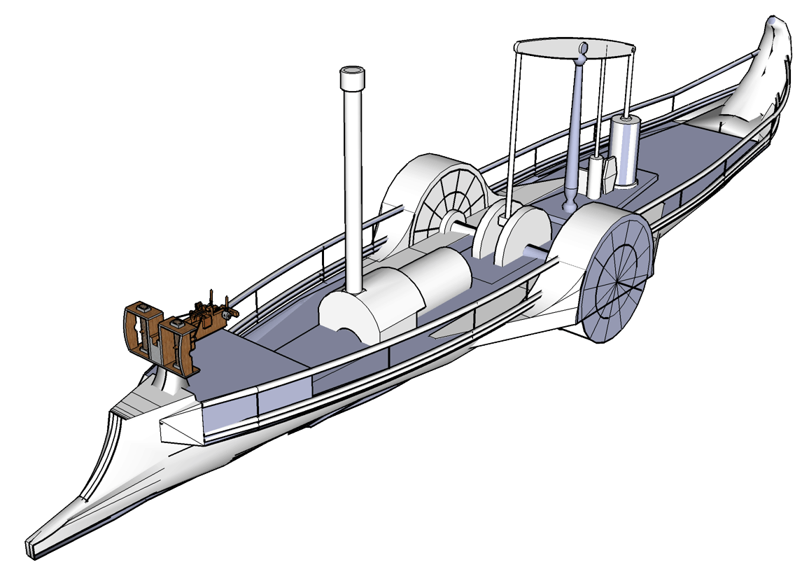 Sketchup models constructed for ‘Steampunk Myths and Legends’. Was published in ‘Creer avec SketchUp’, a french-language book that showcased the different uses of SketchUp in various industries.