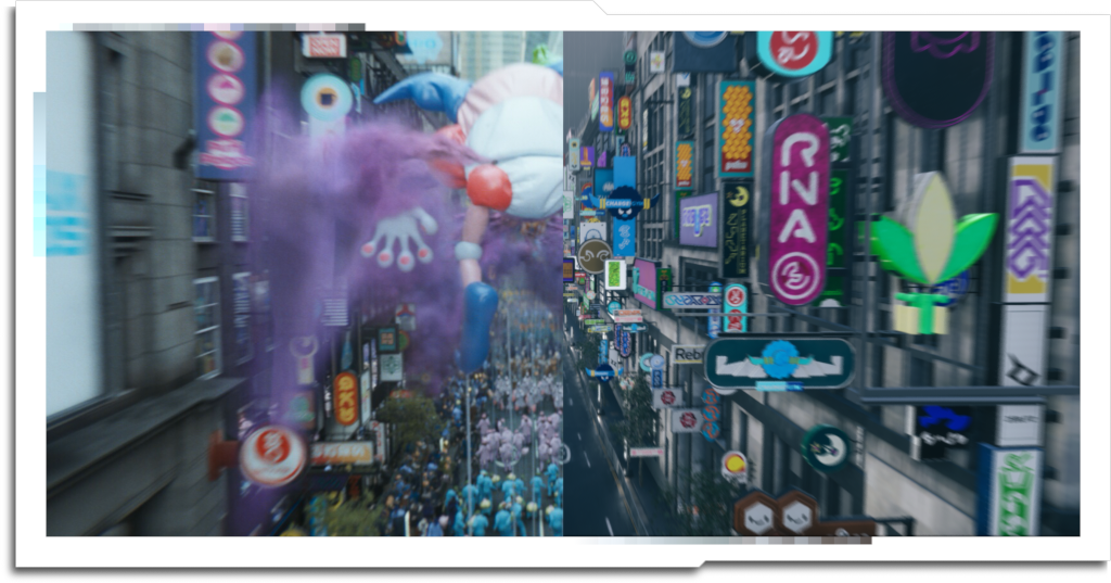 Diorama was used in some way on most shows that came through MPC Vancouver – including 10,000 billboards for the Ryme City environment on ‘Pokémon’s Detective Pikachu’.