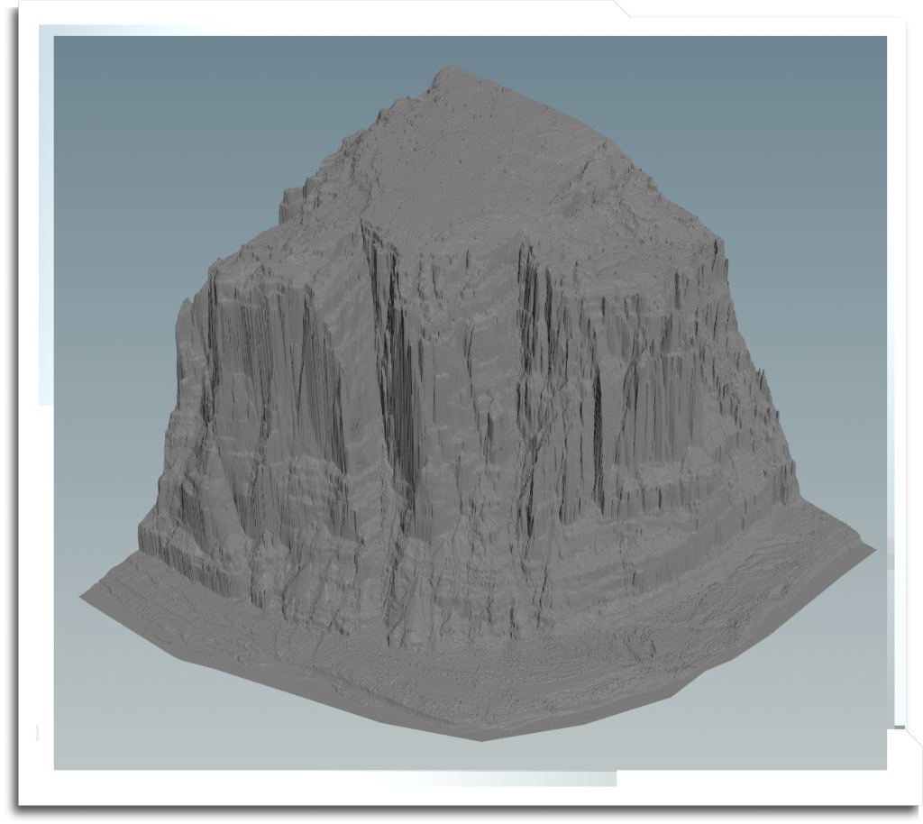 I’ve had some success with the ‘Greenhouse’ tool on cliff and rock faces, but the results have been a little too random and undirected to look convincing. Additional rules will be needed to make the module assignment more natural – likely based on physical weathering and erosion.
