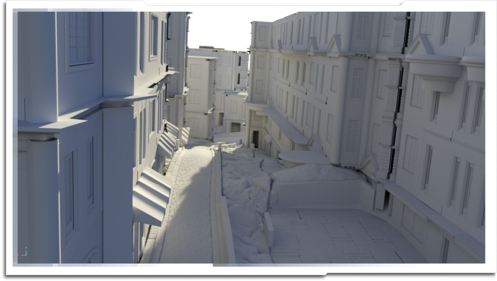 The building system has not yet been used for a final production layout, but has proved very useful for rapid prototyping and visual development. Further development is ongoing.