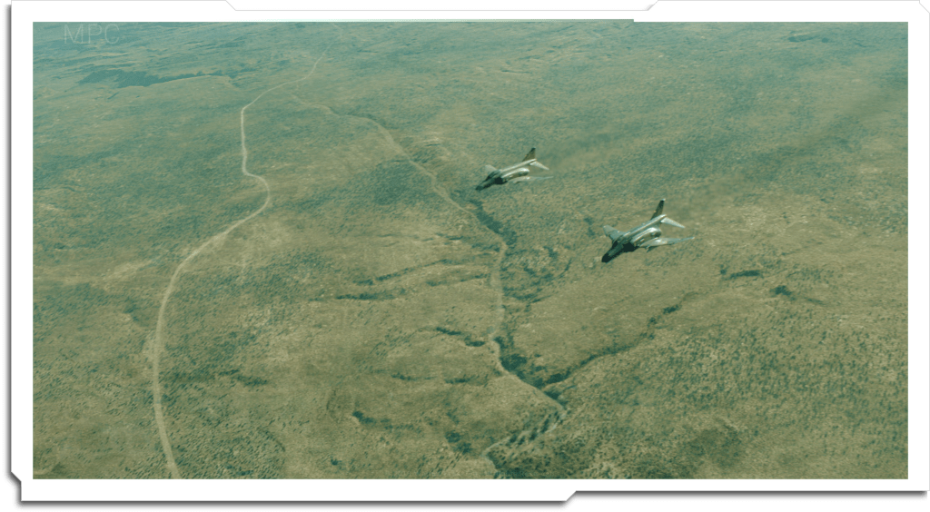 Sully – 2016 I came in at the end of this show to create only a few paintings – the biggest an aerial shot of New Mexico. The base is a Digital Elevation Model (DEM) rendered in Terragen, with significant paintwork over the top.