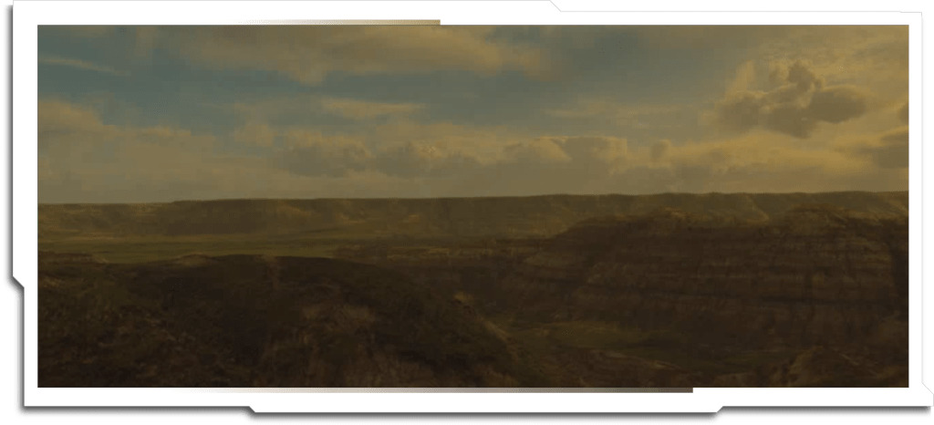 Seventh Son – 2013 The first project I lead from the beginning. The bulk of the shot work I did on the show was a single 800 frame shot – a 50 year timelapse of the Alberta Badlands. I created the timelapse clouds in Terragen, texture variants for the landscape, and also rendered HDRI spheres for the lighting department to use.