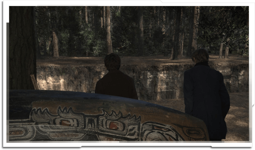 One of many forest interior matte paintings, based on Vue renders