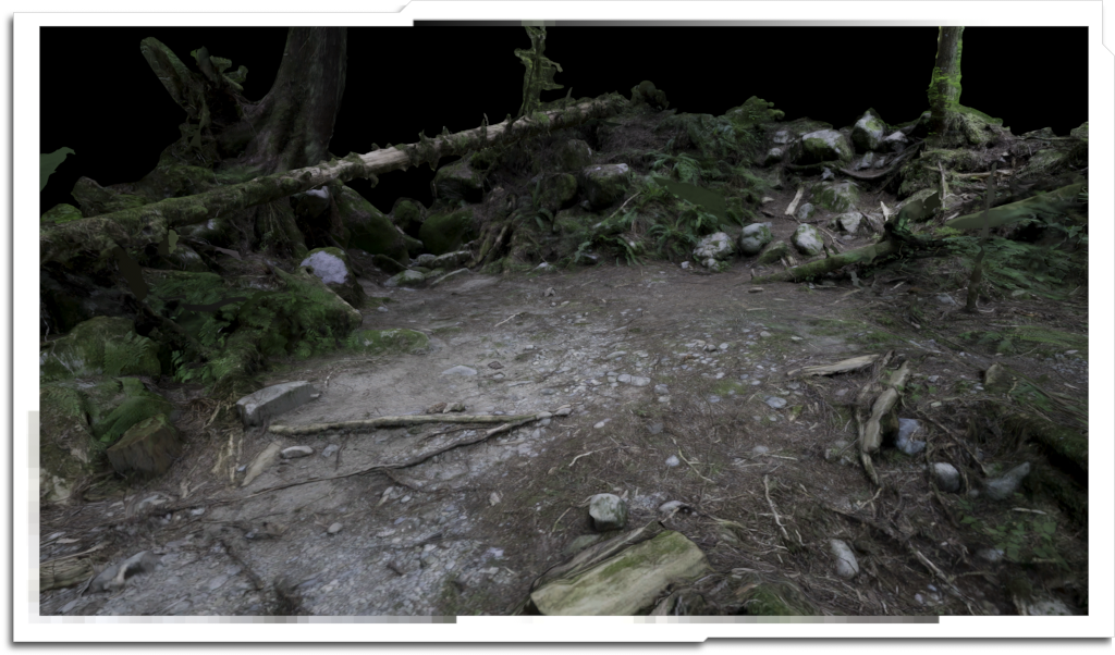 Two of my earliest photogrammetry experiments, both around mosquito creek in North Vancouver. I was comparing ‘Photoscan’ (now ‘Metashape’) and ‘RealityCapture’ at the time, so I don’t know which one these were solved in.