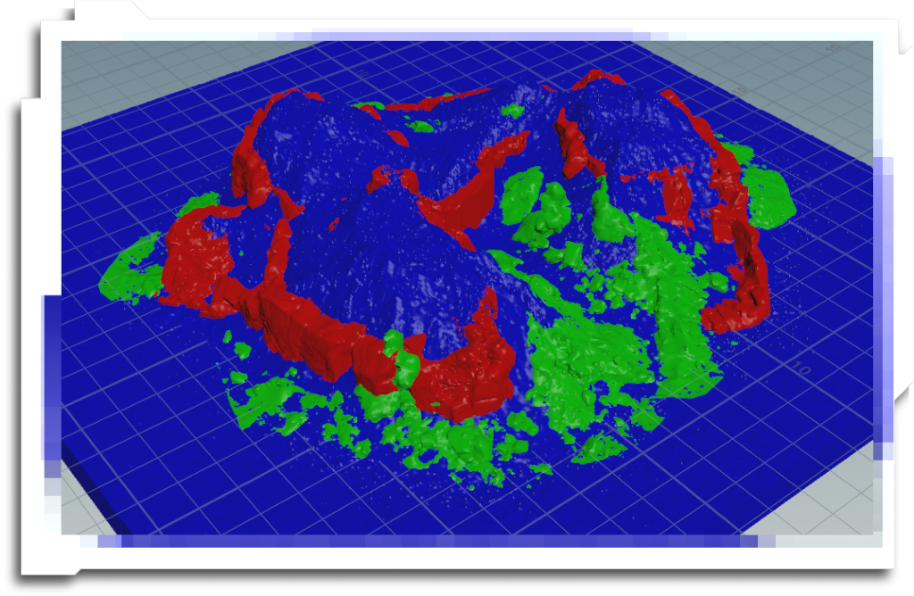 Houdini procedural assets – one that warps photogrammetry scans to fit a custom shape, and one that grows dripping moss on arbitrary objects.