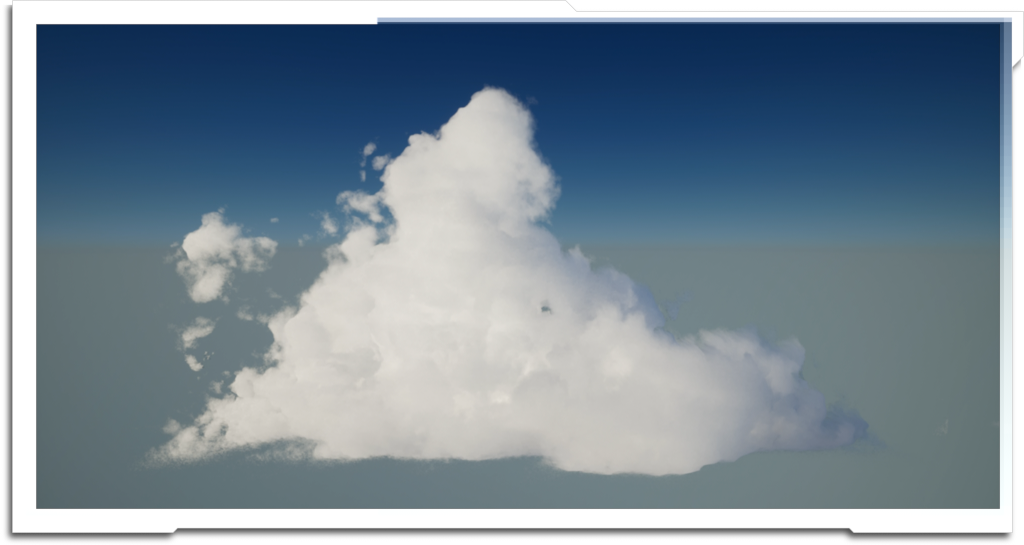 Cloud renders from Terragen, created for a ‘four point’ sprite shader in Unreal