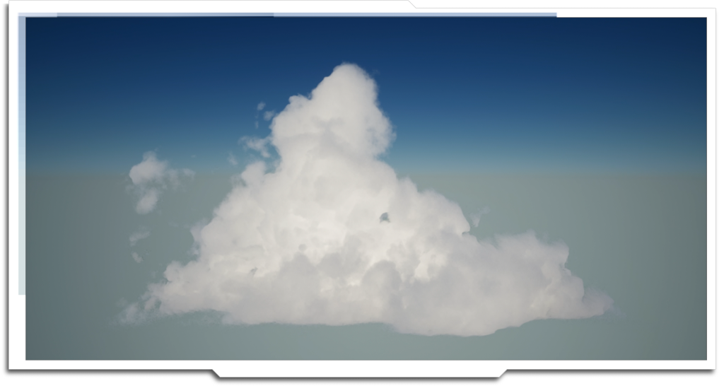 Cloud renders from Terragen, created for a ‘four point’ sprite shader in Unreal