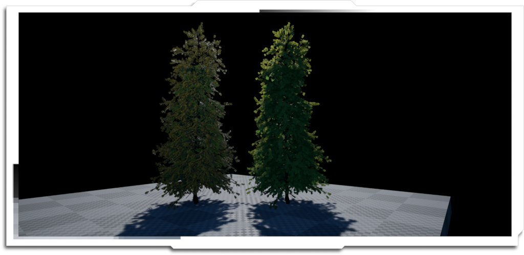 Houdini tool for generating spherical normals and pre-baked AO for foliage. Left is a tree with default normals – right is one with spherical normals. Was used on Avatar:TLA, primarily in the palace environments.