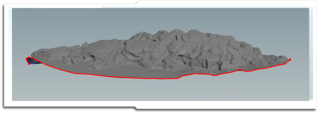 I kept running into megascans assets that didn’t scatter well, since the exterior edge wasn’t flat. This is a very simple HDA to automatically select and warp a scanned mesh so the outside edge lies on flat ground plane.