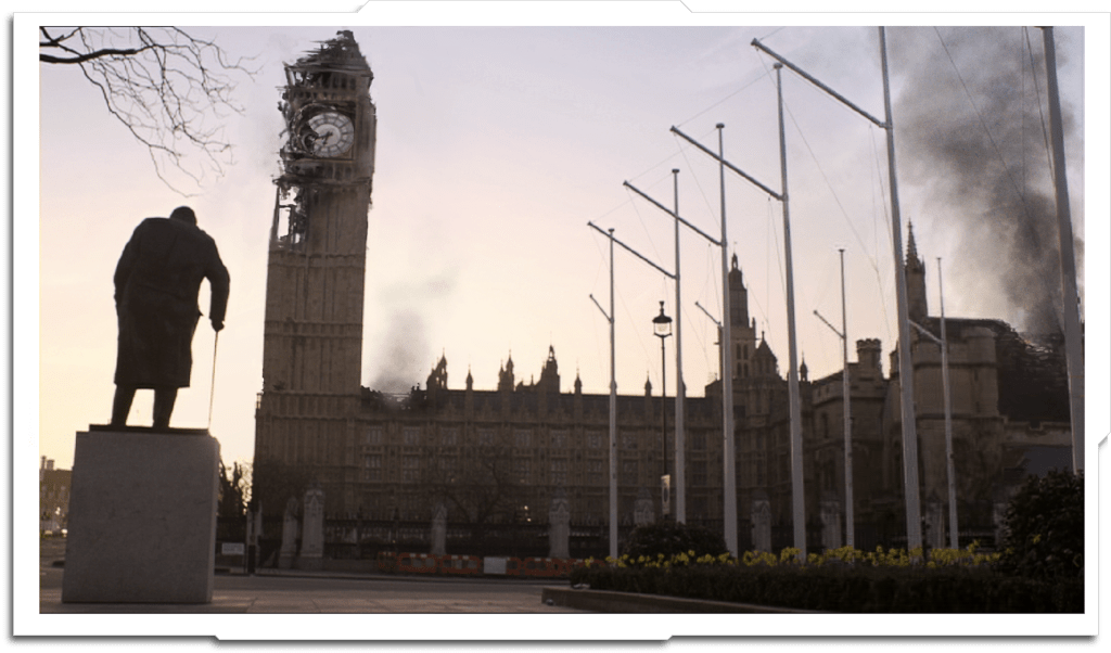 Concept for destruction of the Elizabeth Tower (‘Big Ben’)